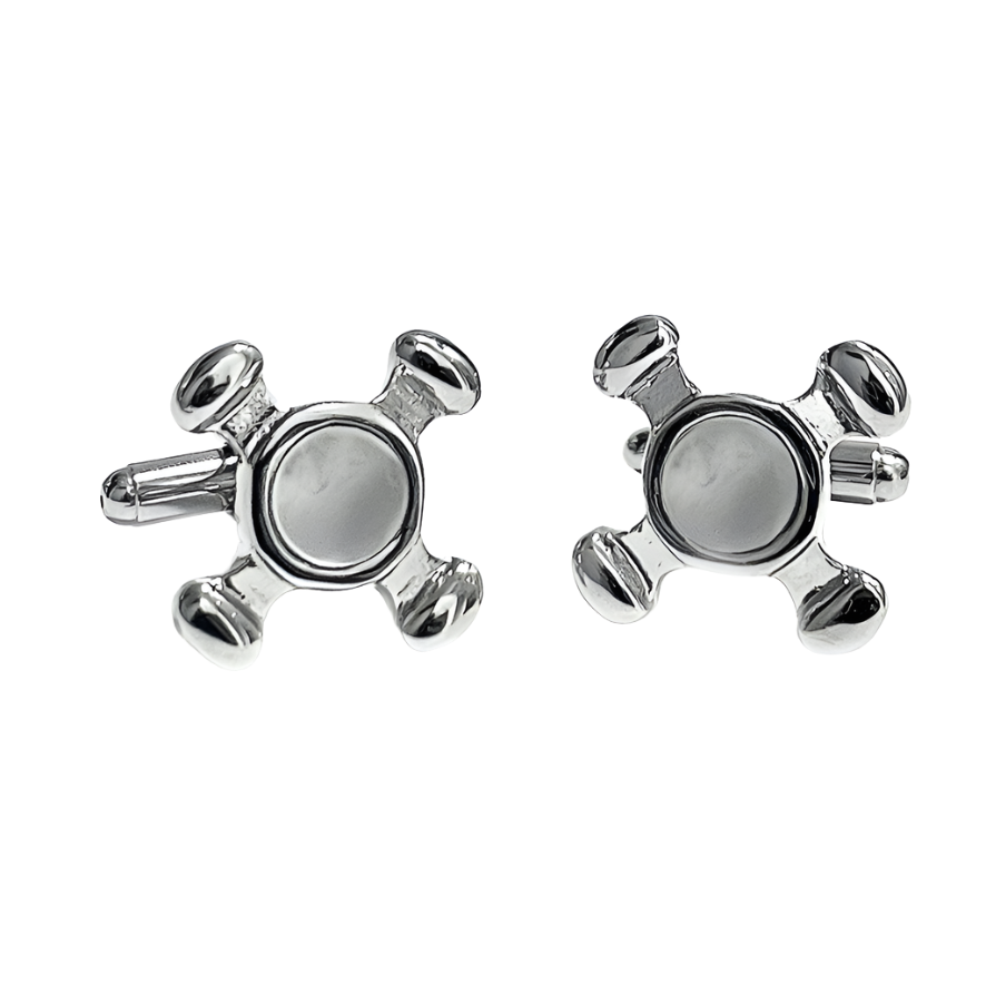 Orobianco L'unique Mother Of Pearl Water Tap Cufflinks