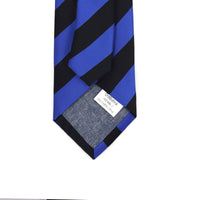 OroTie 8cm Stripes Tie in Dark Blue and Blue