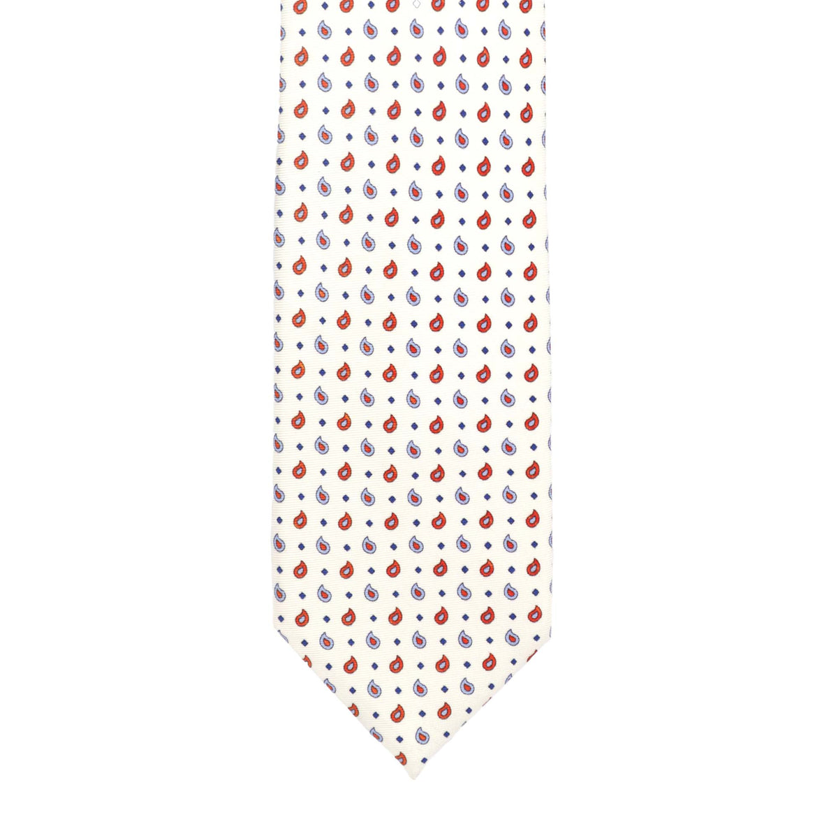 Azthom Paisley Printed Silk Tie