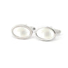 Oval Mother of Pearl  Cufflinks