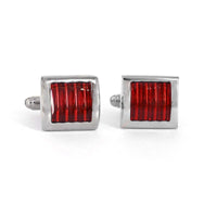Grill and Bar Cufflinks in Red (Online Exclusive)