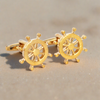 Gold Rotary Cufflinks (Online Exclusive)