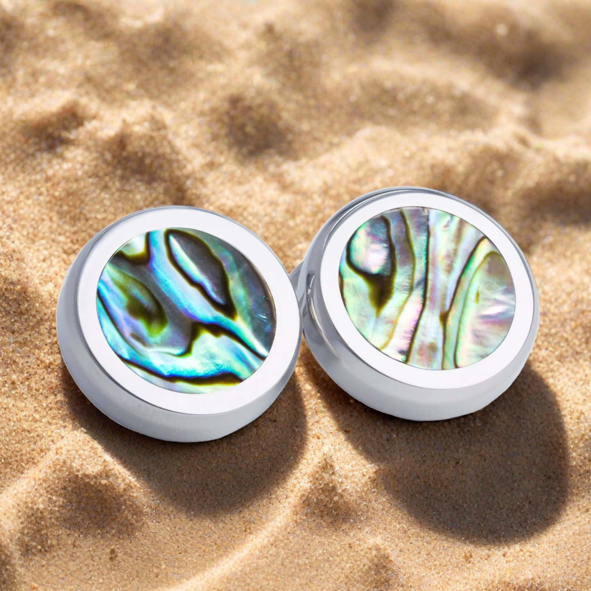 Aurum Abalone Shell Pearl Button Covers