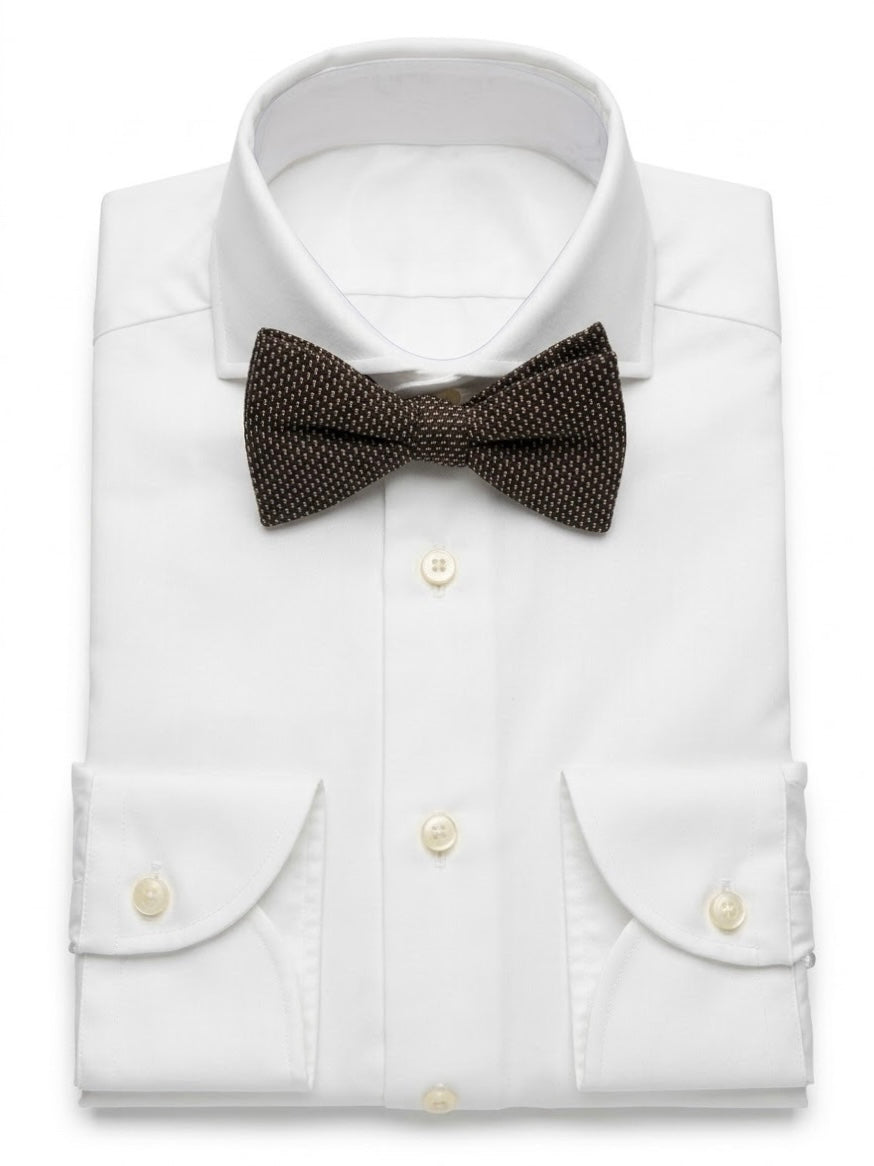 OroBow Brown with White Square stripe