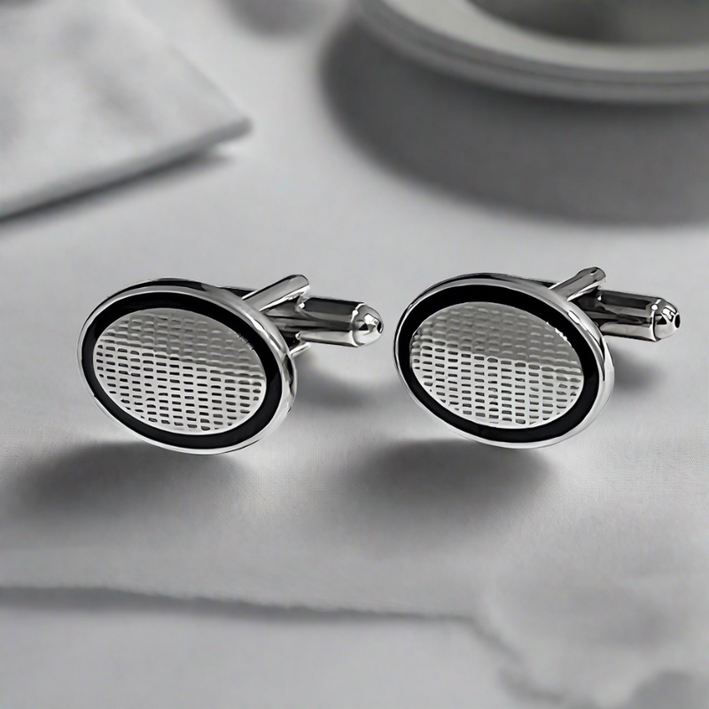 Orobianco L'unique Oval Shaped Cufflinks