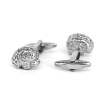 Main Brain Cufflinks in Silver (Online Exclusive)