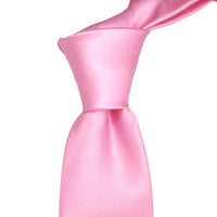 MarZthomson 8 厘米粉色罗纹领带