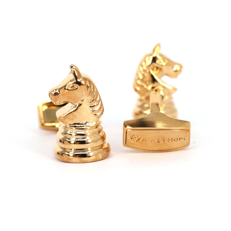 Azthom Knight Chess Horse Gold