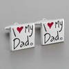 I Love Dad Cufflinks