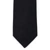 Lanvin Satin Slim Necktie in Black