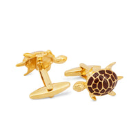 Gold Turtle Cufflinks