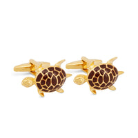 Gold Turtle Cufflinks