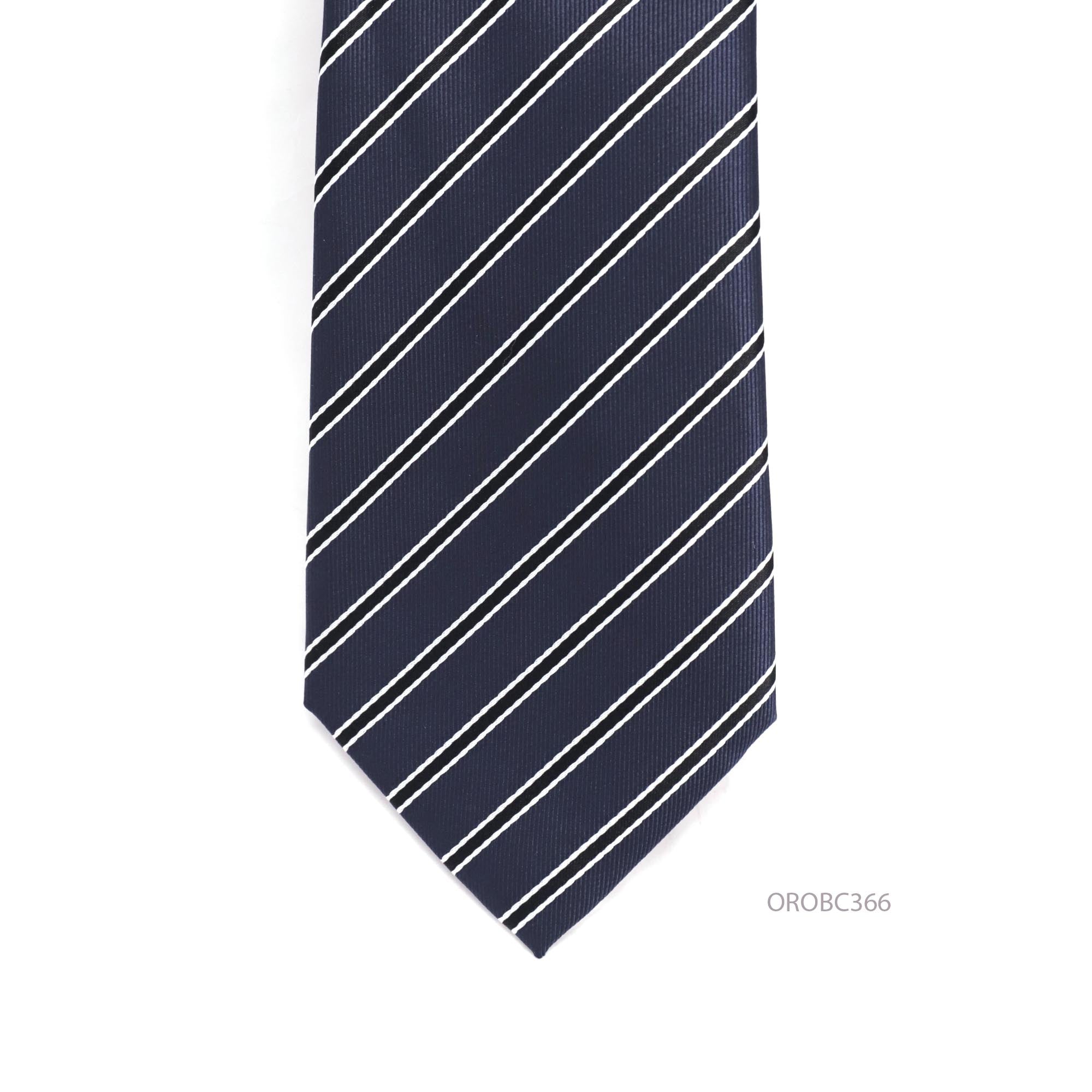 Black and white stripe with Navy background