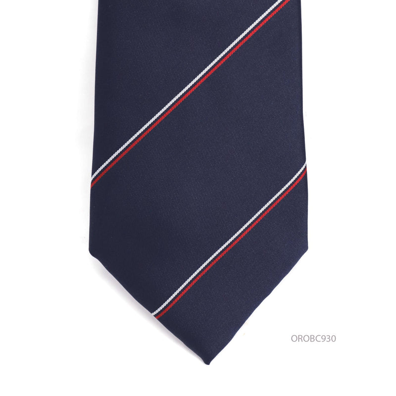 White and Red stripe with Navy background