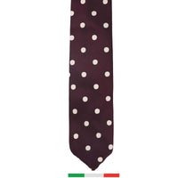 Stefano Cau Brown Polka Dot