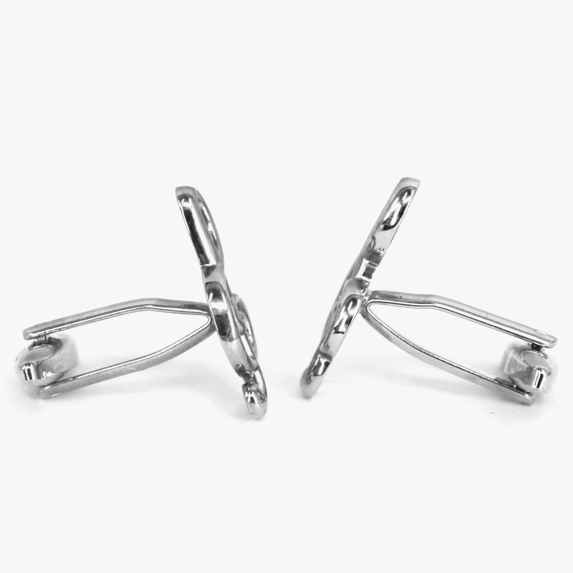 Marzthomson Musical Knot Cufflinks in Silver