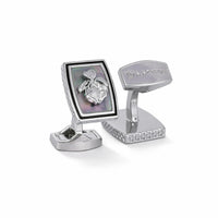 Silver Vanda Miss Joaquim -Azthom Cufflinks