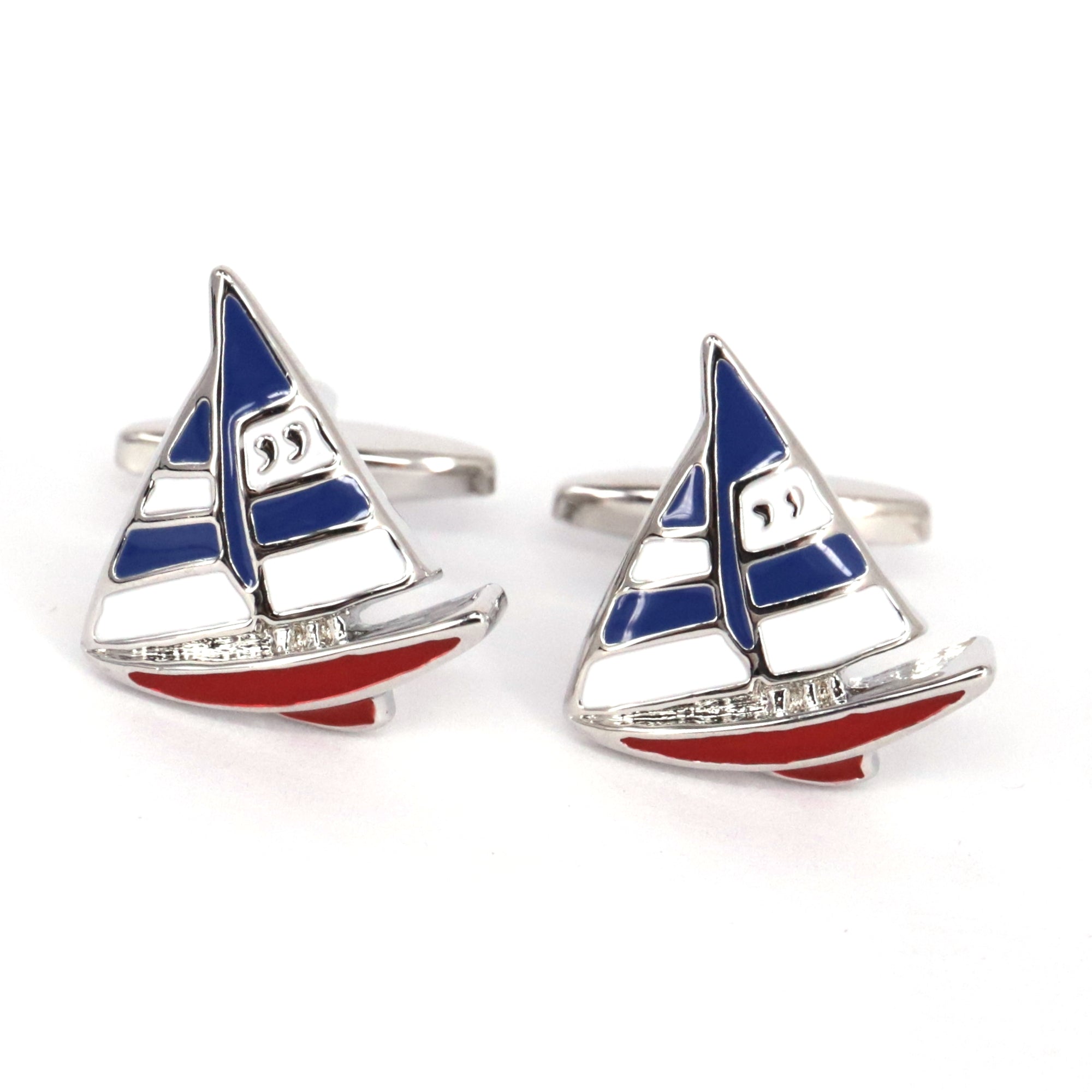 My Sail Boat France - Yatch and Yacht Blue White and Red