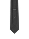 DARK BLACK NATURAL SILK TIE