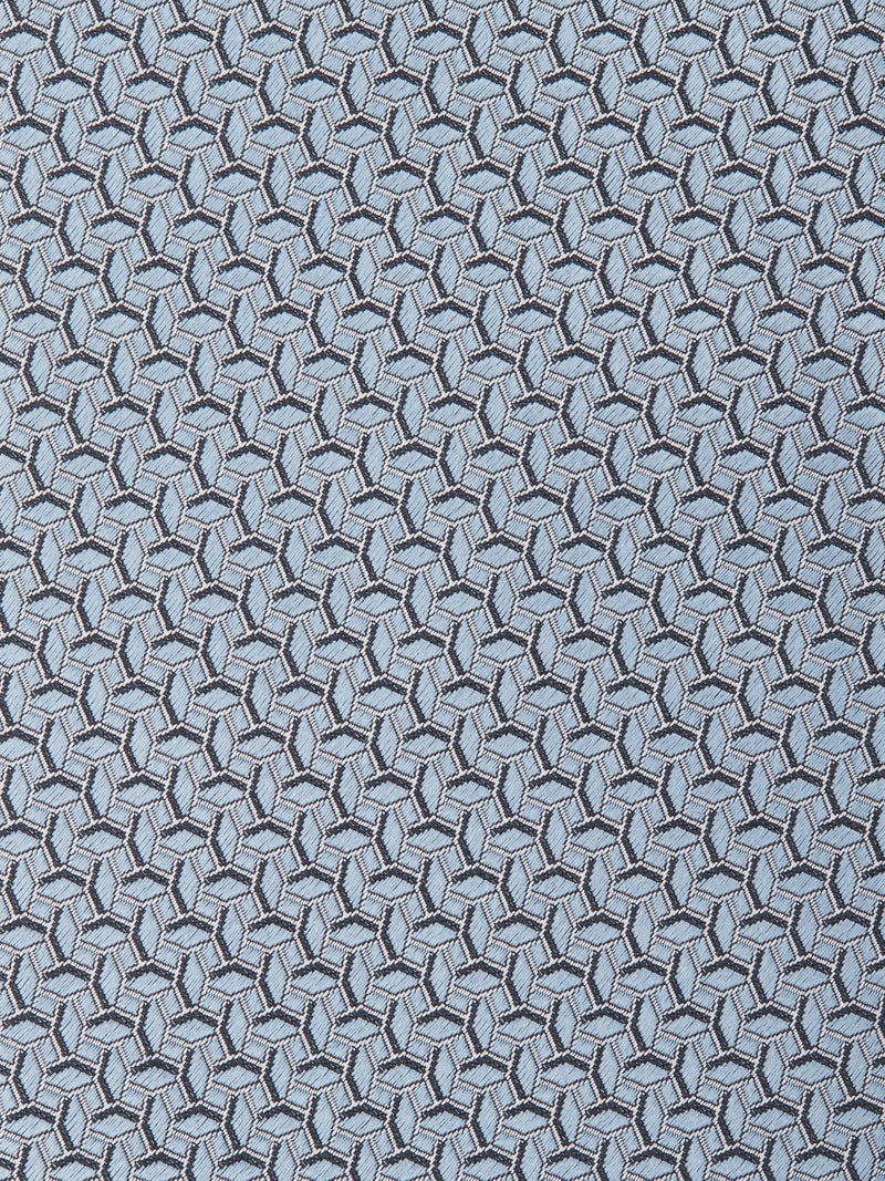 Zegna Light Blue CENTO FILI Silk Tie