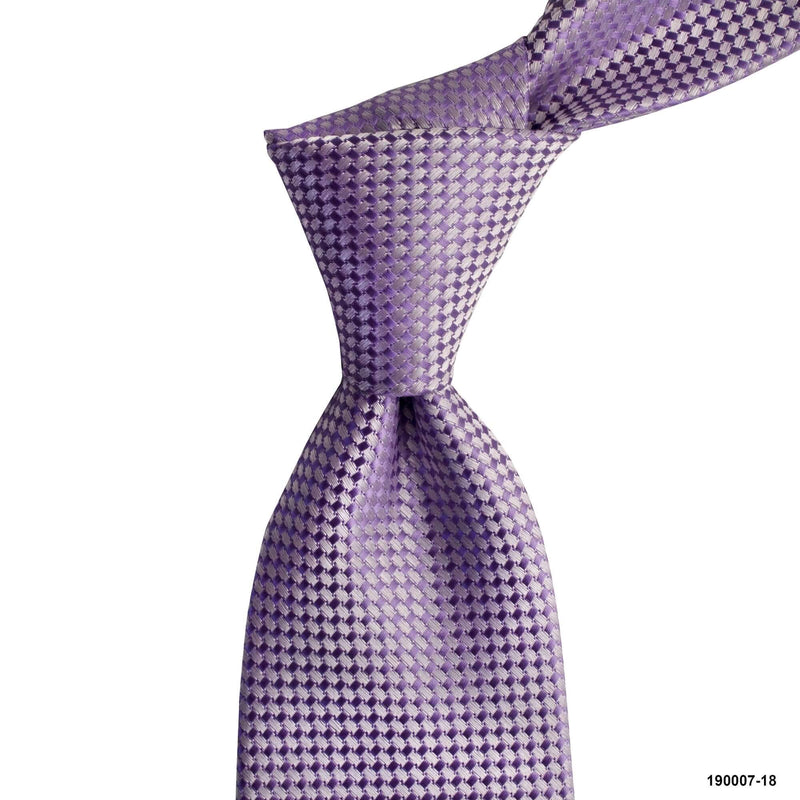 8cm Lilac with Light Silver Weaved Design Detail Tie-Cufflinks.com.sg | Neckties.com.sg