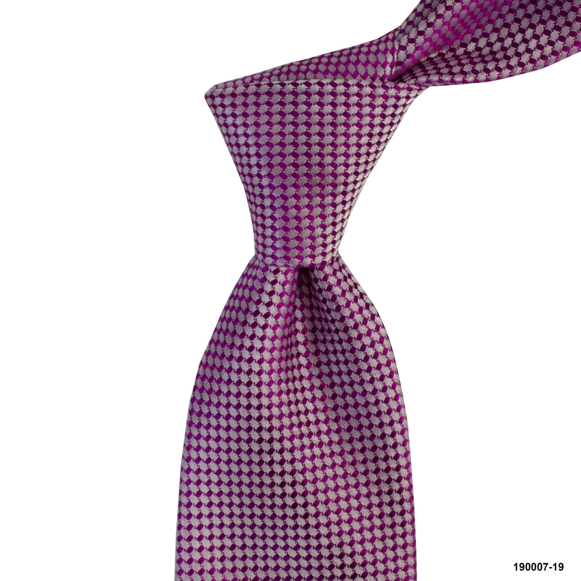 8cm Magenta Weaved neckties (Online Exclusive) - Main Image