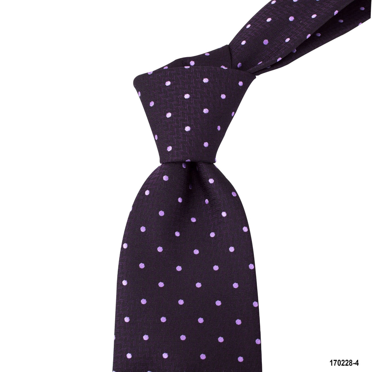 8cm Polka Dot Tie in Purple-Cufflinks.com.sg | Neckties.com.sg