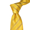 8cm Woven Striped Necktie in Yellow M-Cufflinks.com.sg | Neckties.com.sg