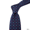 8cm Woven Texture with Specks Detail Tie in Dark Navy J-Cufflinks.com.sg | Neckties.com.sg