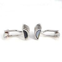 Grill and Bar Cufflinks in Grey (Online Exclusive)
