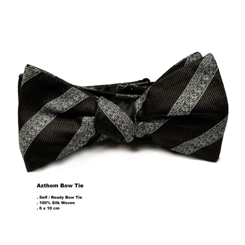 Andrew's Ties Printed Silk Bow Tie