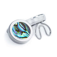 Aurum MOP Button Covers-Abalone-Cufflinks.com.sg