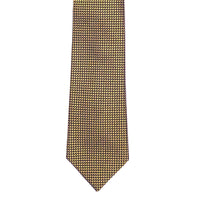 8cm Silk Woven Tie with Gold Dots M-Cufflinks.com.sg | Neckties.com.sg