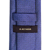 Azthom Blue with White Micro-Dots Pattern Silk Tie - 8cm-Neckties-A.Azthom-Cufflinks.com.sg