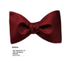 Azthom Red Woven Bow Tie