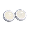 Chinese Character Silver Button Covers-Button Covers-A.Azthom-下 Xia-Cufflinks.com.sg