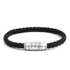 Combination Lock 777 Silver Bracelet In Black-Bracelets-Tateossian-Cufflinks.com.sg