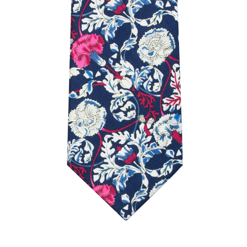 Cotton Floral Tie-Cufflinks.com.sg | Neckties.com.sg