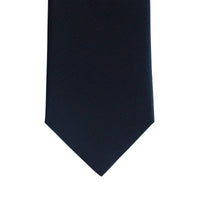 Crab Embroidered Silk Satin Necktie in Navy Blue-Cufflinks.com.sg | Neckties.com.sg
