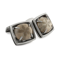 Echinoid Silver Cufflinks – Limited Edition-Cufflinks.com.sg