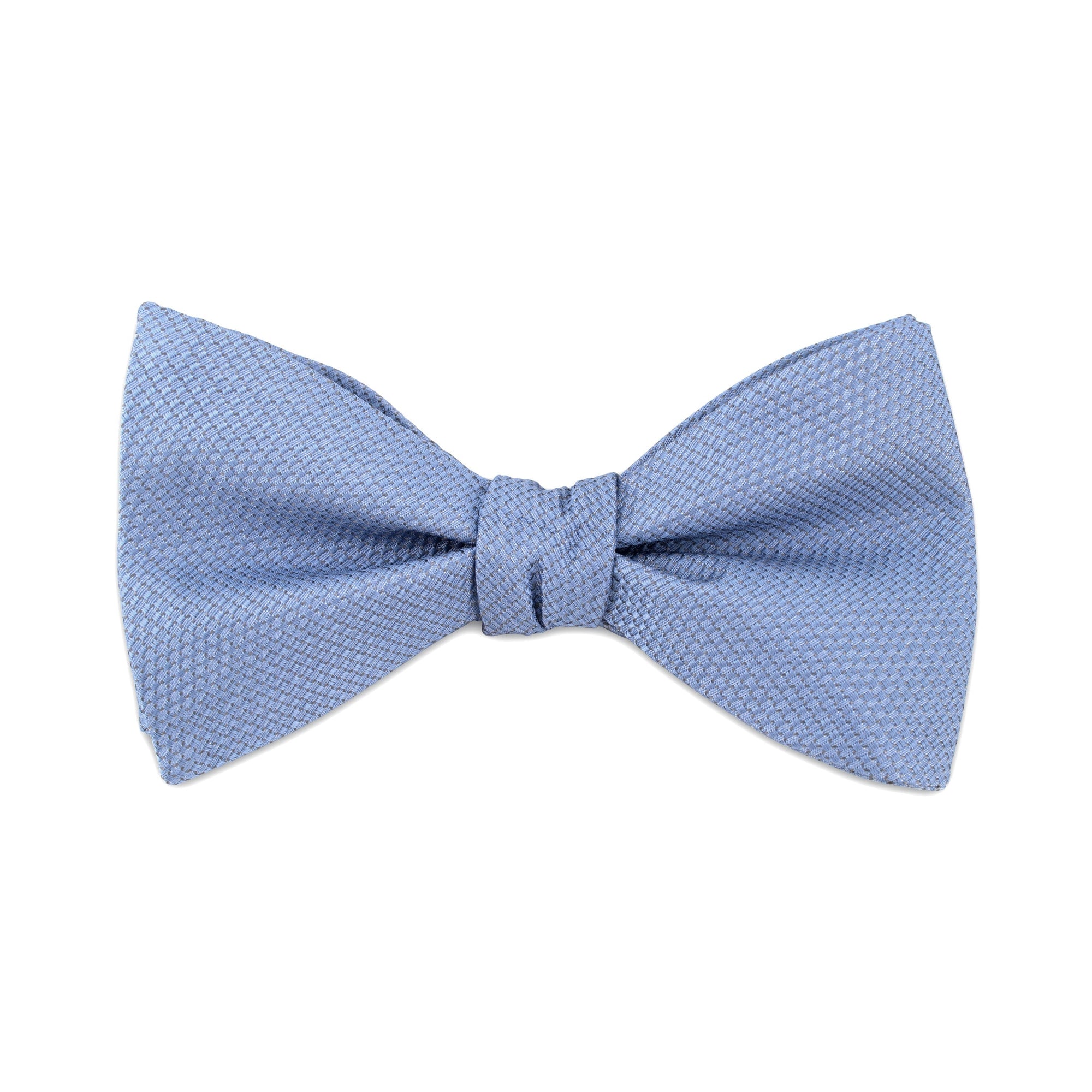 Light Sky Blue Textured Self Tie and Ready Made Bow Tie-Bow Ties-A.Azthom-Cufflinks.com.sg