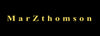 MarZthomson Black Cylinder Cufflinks with Gold