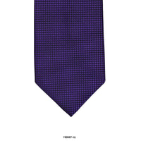 MarZthomson 8cm Dark Purple Micro Geometric Detail Tie-Cufflinks.com.sg | Neckties.com.sg