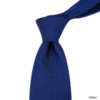 MarZthomson 8cm Graph Check Tie in Electric Blue J-Cufflinks.com.sg | Neckties.com.sg