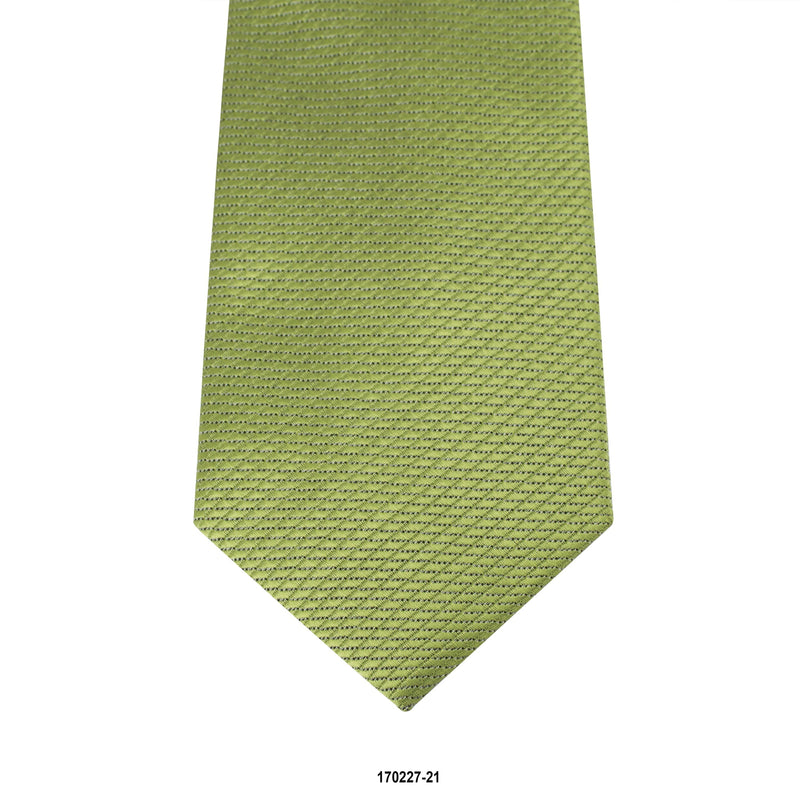 MarZthomson 8cm Green Woven Tie M-Cufflinks.com.sg | Neckties.com.sg