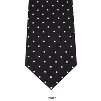 MarZthomson 8cm Polka Dot Tie in Black-Cufflinks.com.sg | Neckties.com.sg