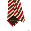 MarZthomson 8cm Stripe Tie in Beige, Red and Brown J-Cufflinks.com.sg | Neckties.com.sg