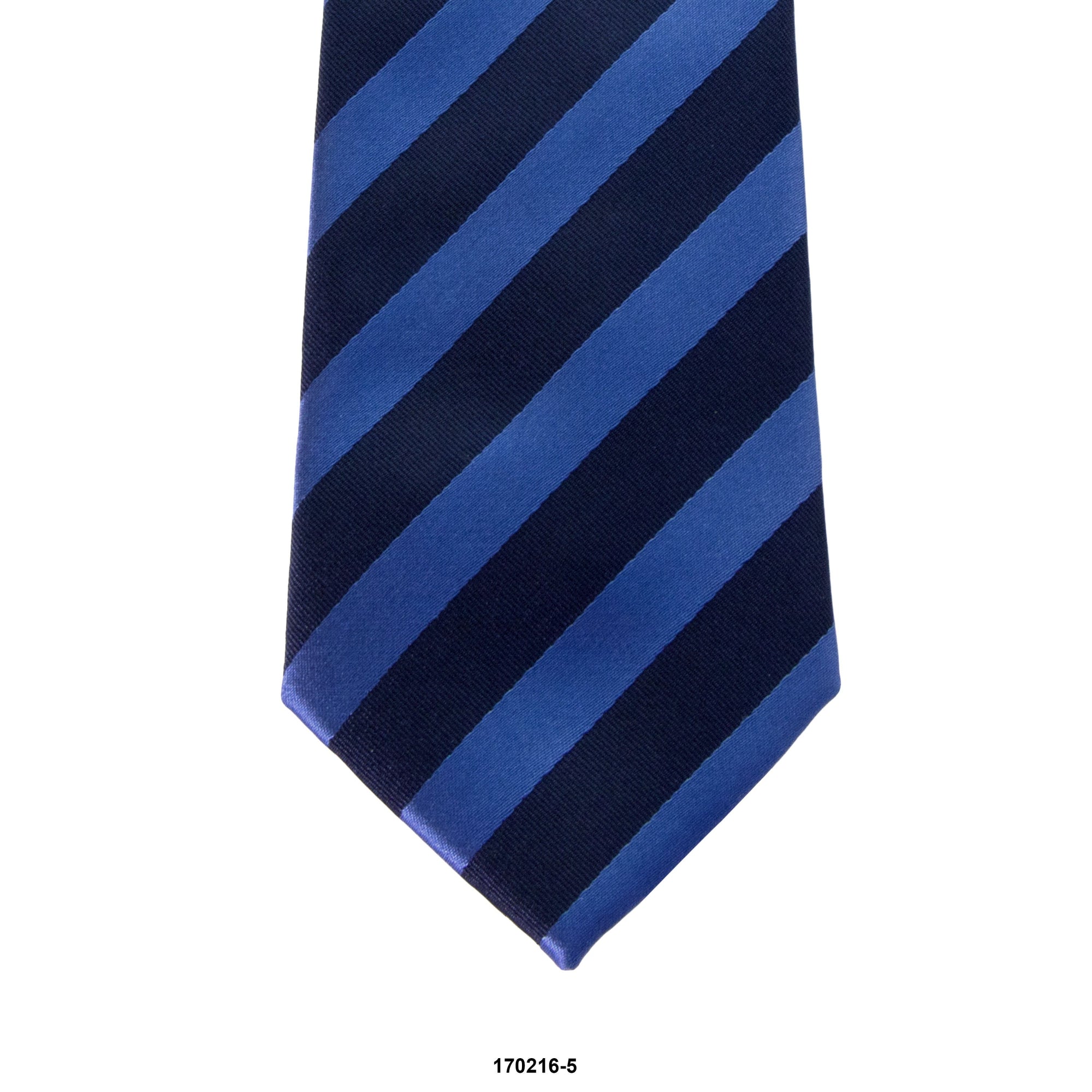 MarZthomson 8cm Stripe Tie in Blue and Navy Blue J-Cufflinks.com.sg | Neckties.com.sg
