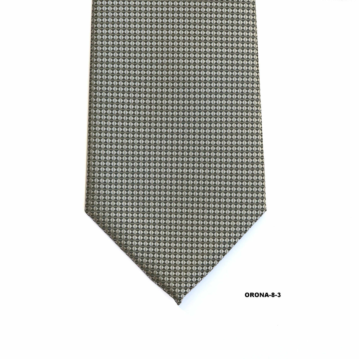 Orobianco L'unique Grey Silver-Neckties-Orobianco L'unique-Cufflinks.com.sg
