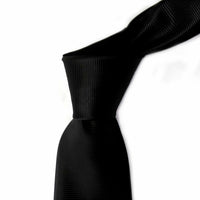 Orobianco L'unique Heavy Twille Black-Neckties-Orobianco L'unique-Cufflinks.com.sg
